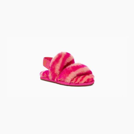 UGG Oh Yeah Zebra - Tøfler Småbarn - Rosa (NO-J504)